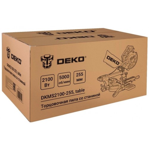 Пила торцовочная Deko DKMS2100-255 (085-1074) 3