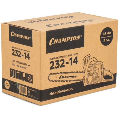 Бензопила Champion 232-14 12