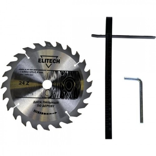 Пила дисковая (циркулярная) Elitech ПД 190 (E2206.011.00) 5