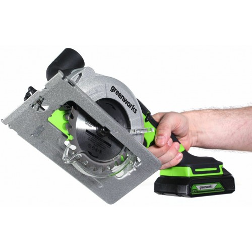 Пила дисковая (циркулярная) GreenWorks G24MCS (1501207) без АКБ и ЗУ 4