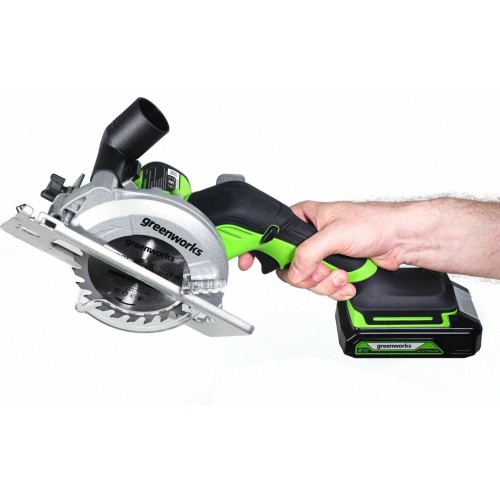 Пила дисковая (циркулярная) GreenWorks G24MCS (1501207) без АКБ и ЗУ 5