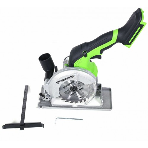 Пила дисковая (циркулярная) GreenWorks G24MCS (1501207) без АКБ и ЗУ 6