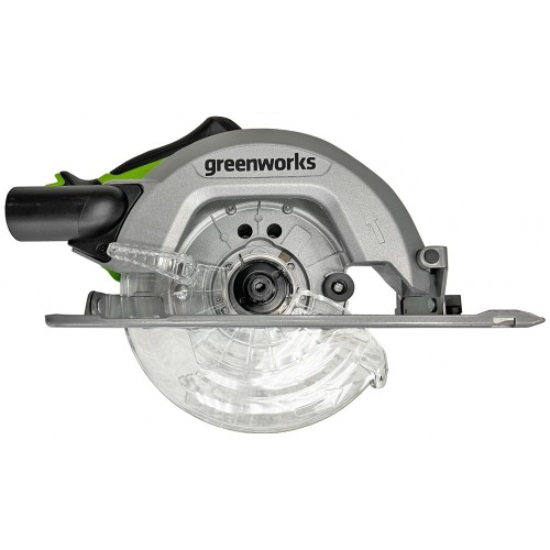 Пила дисковая (циркулярная) GreenWorks GD24CS (1500907) без АКБ и ЗУ 5