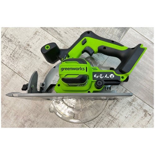 Пила дисковая (циркулярная) GreenWorks GD24CS (1500907) без АКБ и ЗУ 9