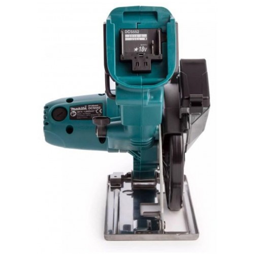 Пила дисковая (циркулярная) Makita DCS552Z 3