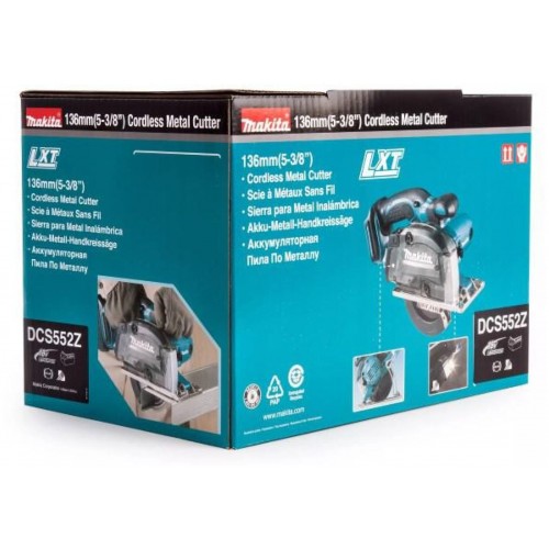 Пила дисковая (циркулярная) Makita DCS552Z 4