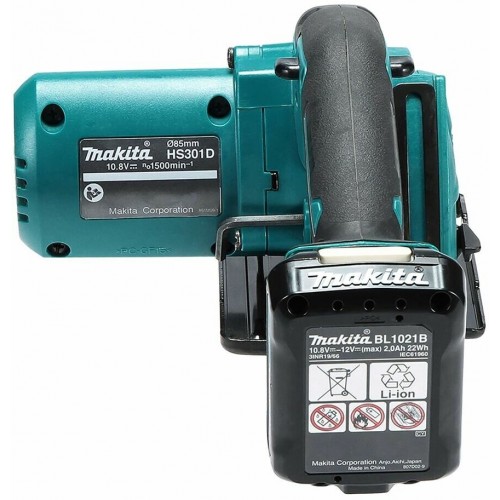 Пила дисковая (циркулярная) Makita HS301DZ 9