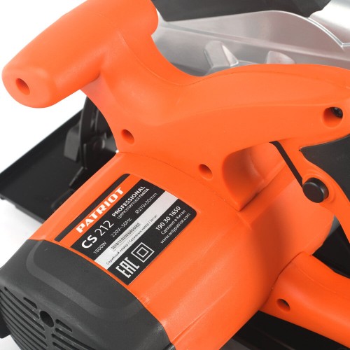 Пила дисковая (циркулярная) PATRIOT CS 212 (190301650) 8