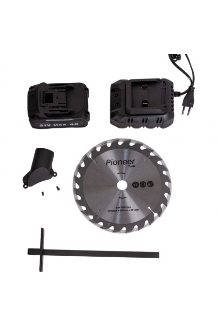 Пила дисковая (циркулярная) PIONEER BCIS-E20V40BL-190-01 4