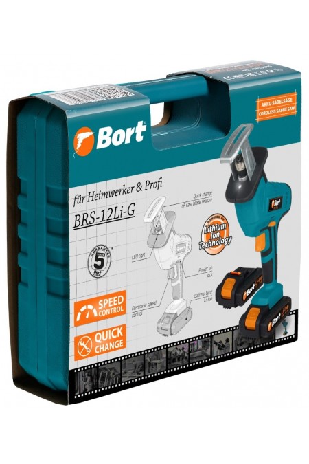Пила сабельная BORT BRS-12Li-G 8