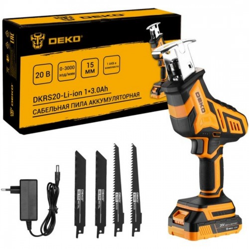 Пила сабельная Deko DKRS20-Li-ion (085-1069) 6