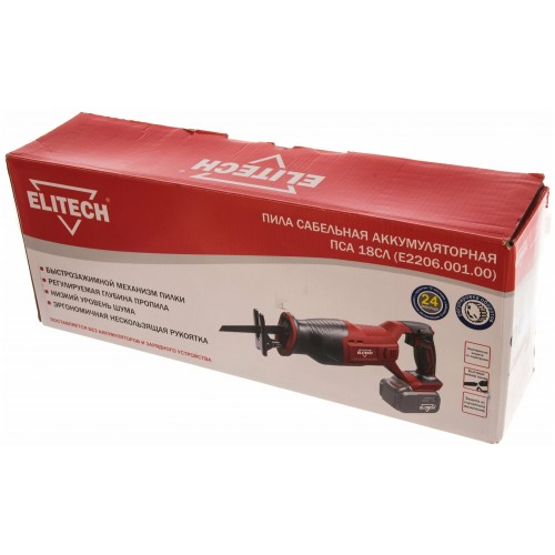 Пила сабельная Elitech ПСА 18СЛ (Е2206.001.00/191588) 2