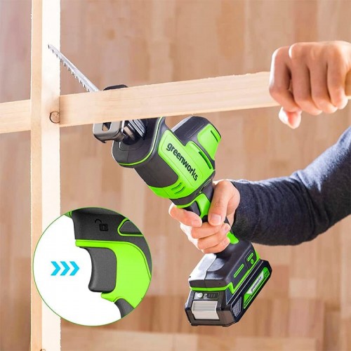 Пила сабельная GreenWorks GPT-CRS-25 (1200507) без АКБ и ЗУ 1