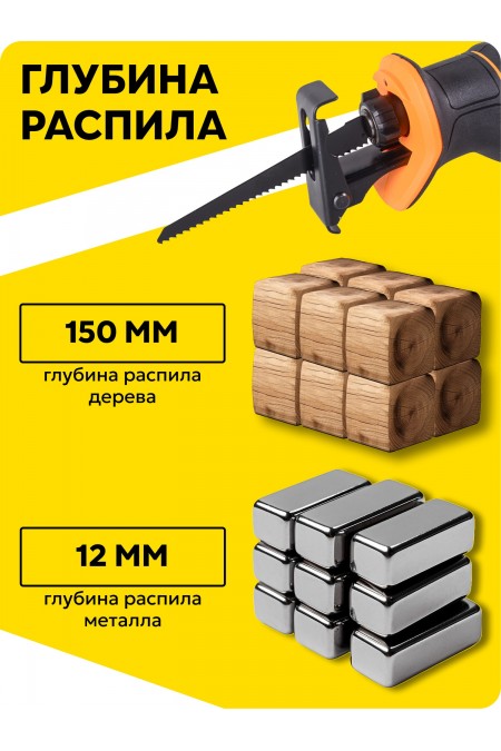 Пила сабельная Вихрь АСП-20Li (72/25/4) 5