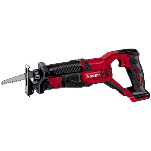 Пила сабельная ЗУБР СПЛ-185 без АКБ 1