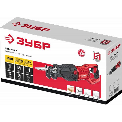 Пила сабельная Зубр ЗПС-1400 Э 9