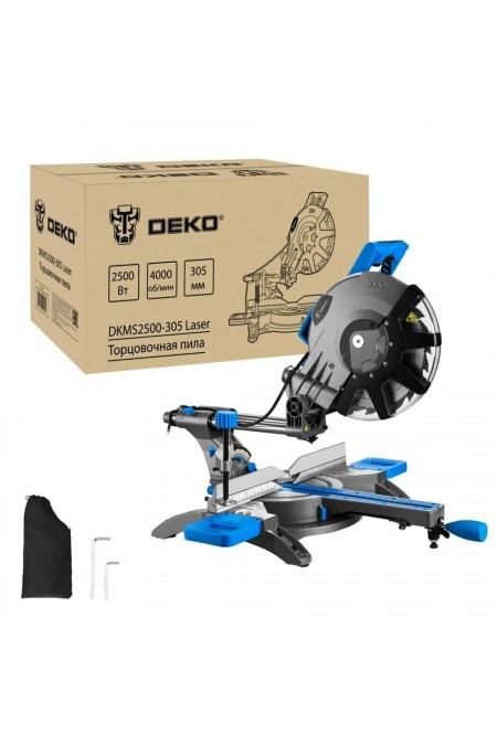 Пила торцовочная Deko DKMS2500-305 Laser (063-4316) 
