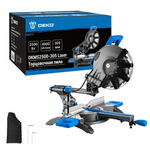 Пила торцовочная Deko DKMS2500-305 Laser (063-4316) 1