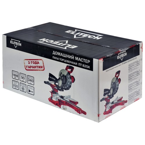 Пила торцовочная ELITECH ПТ 825К (E2006.006.00)/ (204037) 4