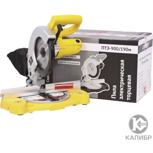 Пила торцовочная КАЛИБР ПТЭ- 900/190м 4