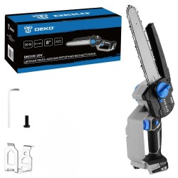 Пила цепная аккумуляторная Deko DKCHS (085-2015) без АКБ и ЗУ