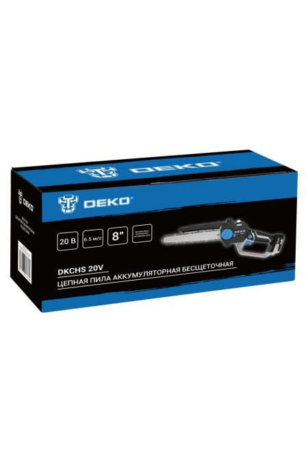 Пила цепная аккумуляторная Deko DKCHS (085-2015) без АКБ и ЗУ 2