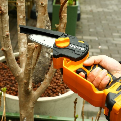 Пила цепная аккумуляторная Deko DKCHS 20-4 (063-4480) 6