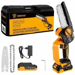 Пила цепная аккумуляторная DEKO DKCHS 20-6 PRO (083-2012)