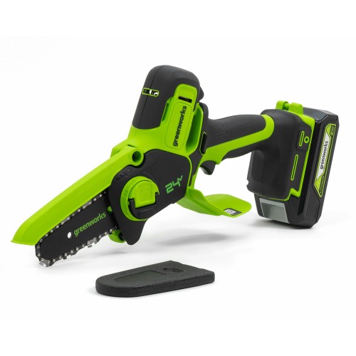 Пила цепная аккумуляторная GreenWorks G24MCS10K2 (2008207UA) 4
