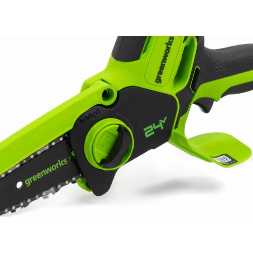 Пила цепная аккумуляторная GreenWorks G24MCS10K2 (2008207UA) 6