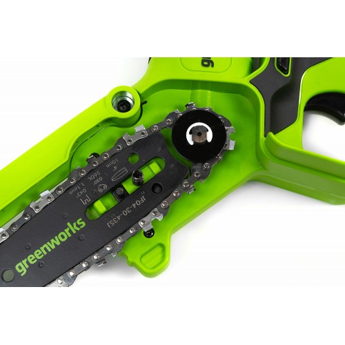 Пила цепная аккумуляторная GreenWorks G24MCS10K2 (2008207UA) 8