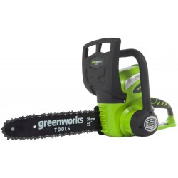 Пила цепная аккумуляторная Greenworks G40CS30IIK2