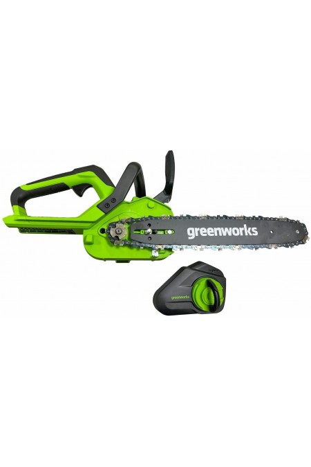 Пила цепная аккумуляторная Greenworks G40CS30IIK2 6