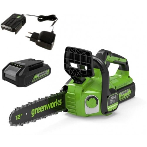 Пила цепная аккумуляторная GreenWorks GD24CS30K4 (2007007UB) 4