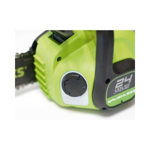 Пила цепная аккумуляторная GreenWorks GD24CS30K4 (2007007UB) 9