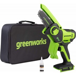 Пила цепная аккумуляторная GreenWorks GD24CSMNX (2008707) без АКБ и ЗУ