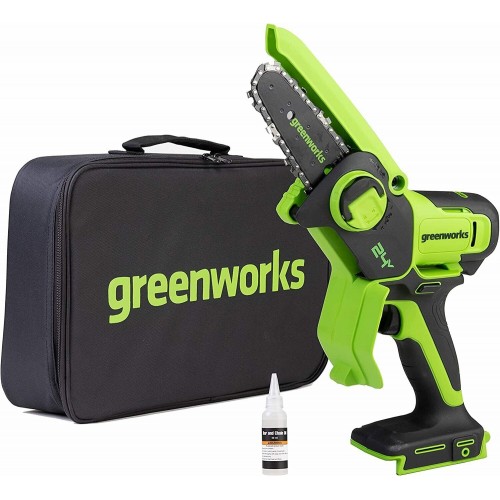 Пила цепная аккумуляторная GreenWorks GD24CSMNX (2008707) без АКБ и ЗУ 