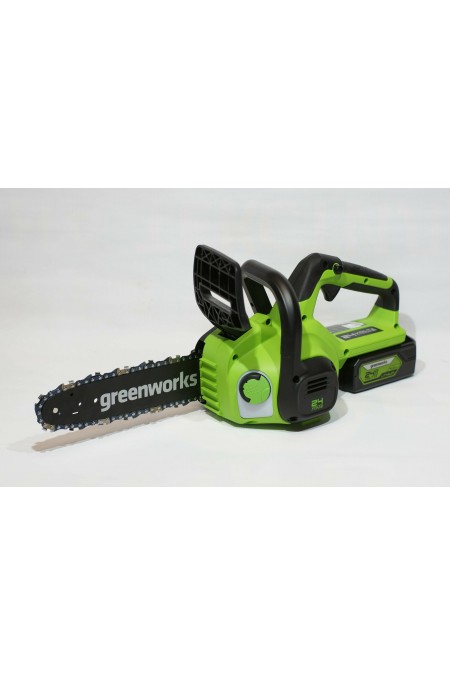 Пила цепная аккумуляторня Greenworks G24CS25K4 (2007707UB) 2