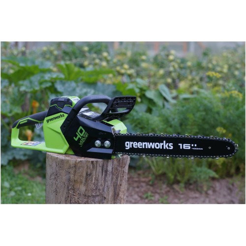 Пила цепная аккумуляторня GreenWorks GD40CS18 (2005807UA) 9