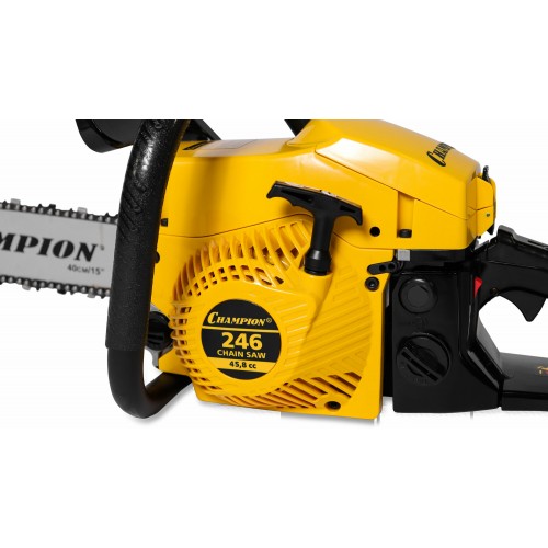 Пила цепная бензиновая CHAMPION 246-15 4