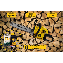 Пила цепная бензиновая CHAMPION 251-15