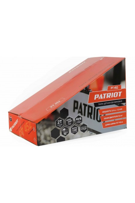 Пила цепная бензиновая Patriot Easy Start PT 452 (220104452) 9