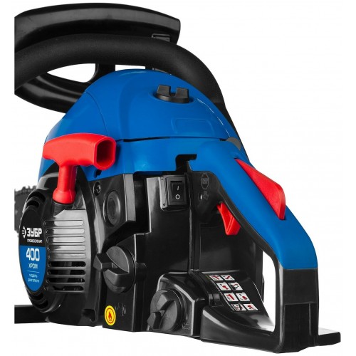 Пила цепная бензиновая Зубр ПБЦ-400 40П 2