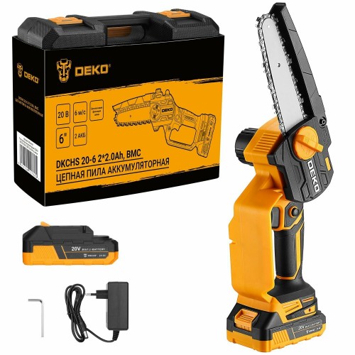 Пила цепная электрическая Deko DKCHS 20-6 (063-4481) 
