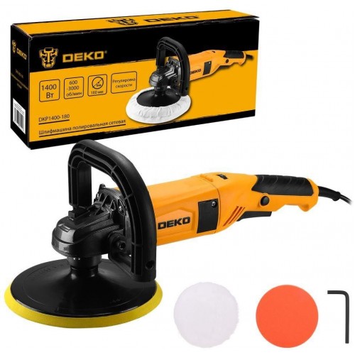 Шлифмашина полировальная Deko DKP1400-180 (083-1049) 