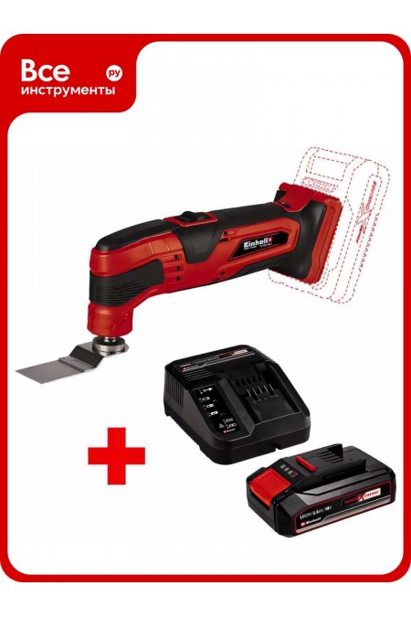 Многофункциональный инструмент Einhell PXC TC-MG (4465170SET) 