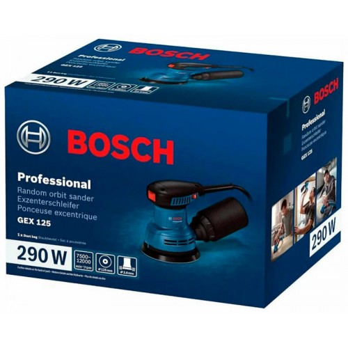 Шлифмашина эксцентриковая Bosch GEX 125 (06013A80F0) 2