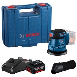 Шлифмашина эксцентриковая Bosch GEX 185-LI (06013A5021)