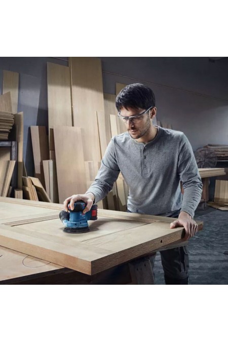 Шлифмашина эксцентриковая Bosch GEX 185-LI (06013A5080) без АКБ и ЗУ 4