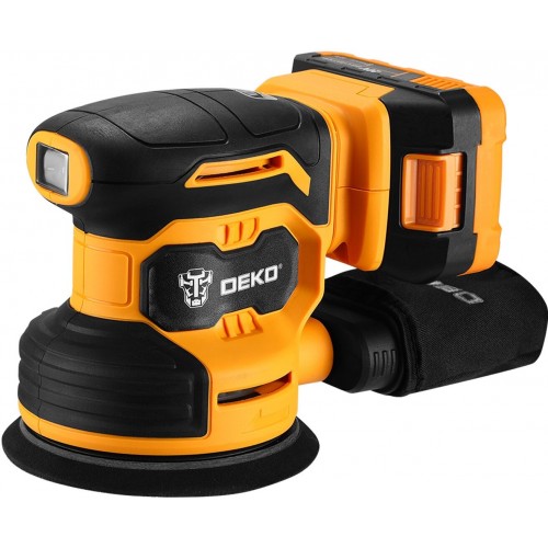 Шлифмашина эксцентриковая DEKO DKCG20-125 (063-4022) 4